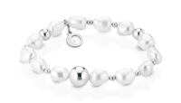 Pulsera Lelune Mujer LELUNE GLAMOUR in Plata LGBR301.CH